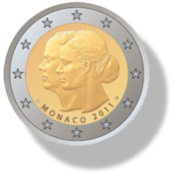 2 Euros Commémorative Monaco 2007