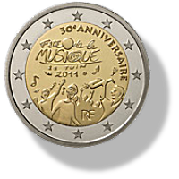 2 Euros Commémorative France 2011